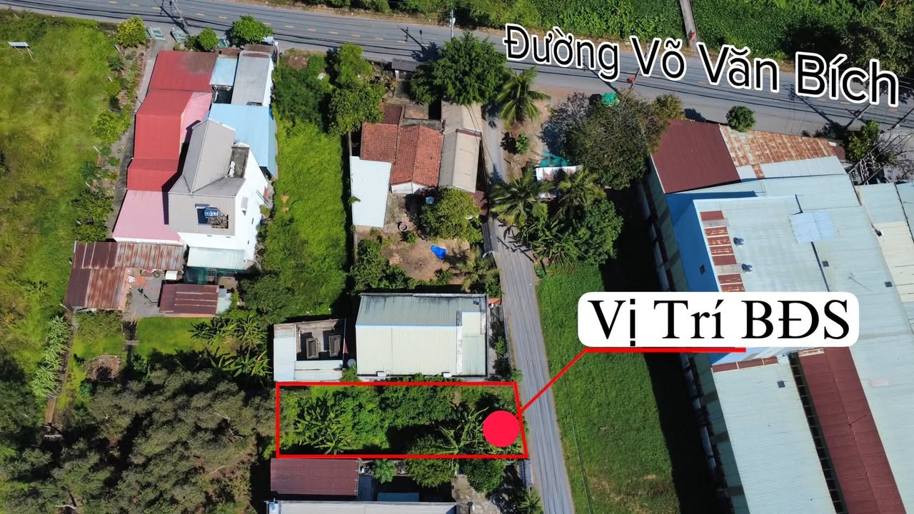 Đất nền đường Võ Văn Bích, xã Bình Mỹ, huyện Củ Chi 160m² giá chỉ 3.55 tỷ - Cơ hội đầu tư tuyệt vời!