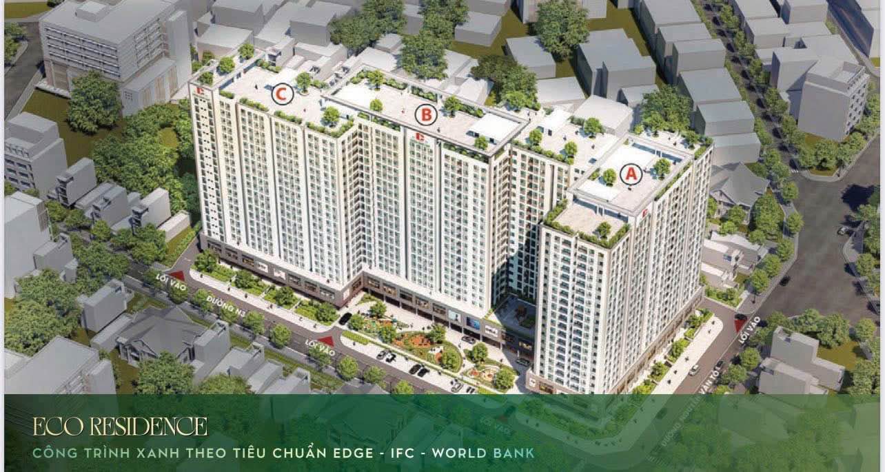 Căn hộ Eco Residence Long Bình Tân 57m² giá từ 1.1 tỷ - Cơ hội an cư cho người thu nhập thấp!