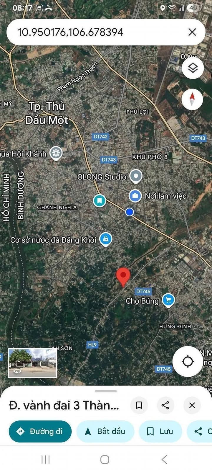 Nhà mặt tiền đường Hồ Văn Mên, phường An Thạnh, giá 4 tỷ - Cơ hội đầu tư hấp dẫn!