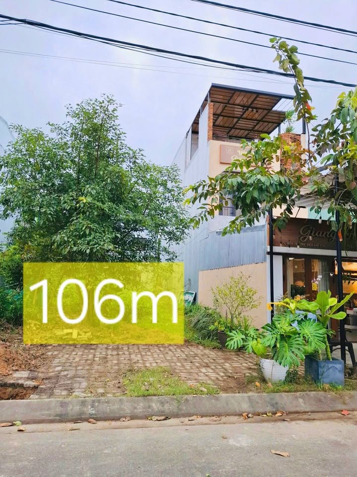 Đất nền Bàu Cầu 25 Hòa Xuân Đà Nẵng 106m² giá 4.7 tỷ - Đối diện block thông thoáng!