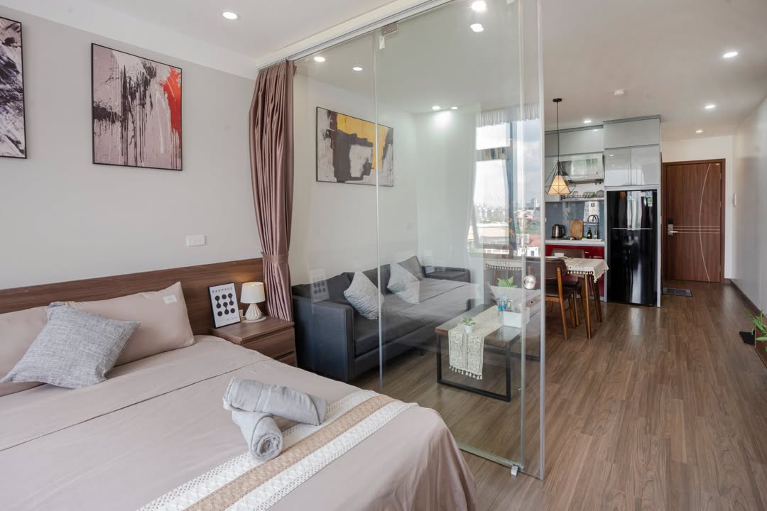 Căn hộ 1PN cho thuê tại Tô Ngọc Vân, Tây Hồ - Không gian sống lý tưởng!