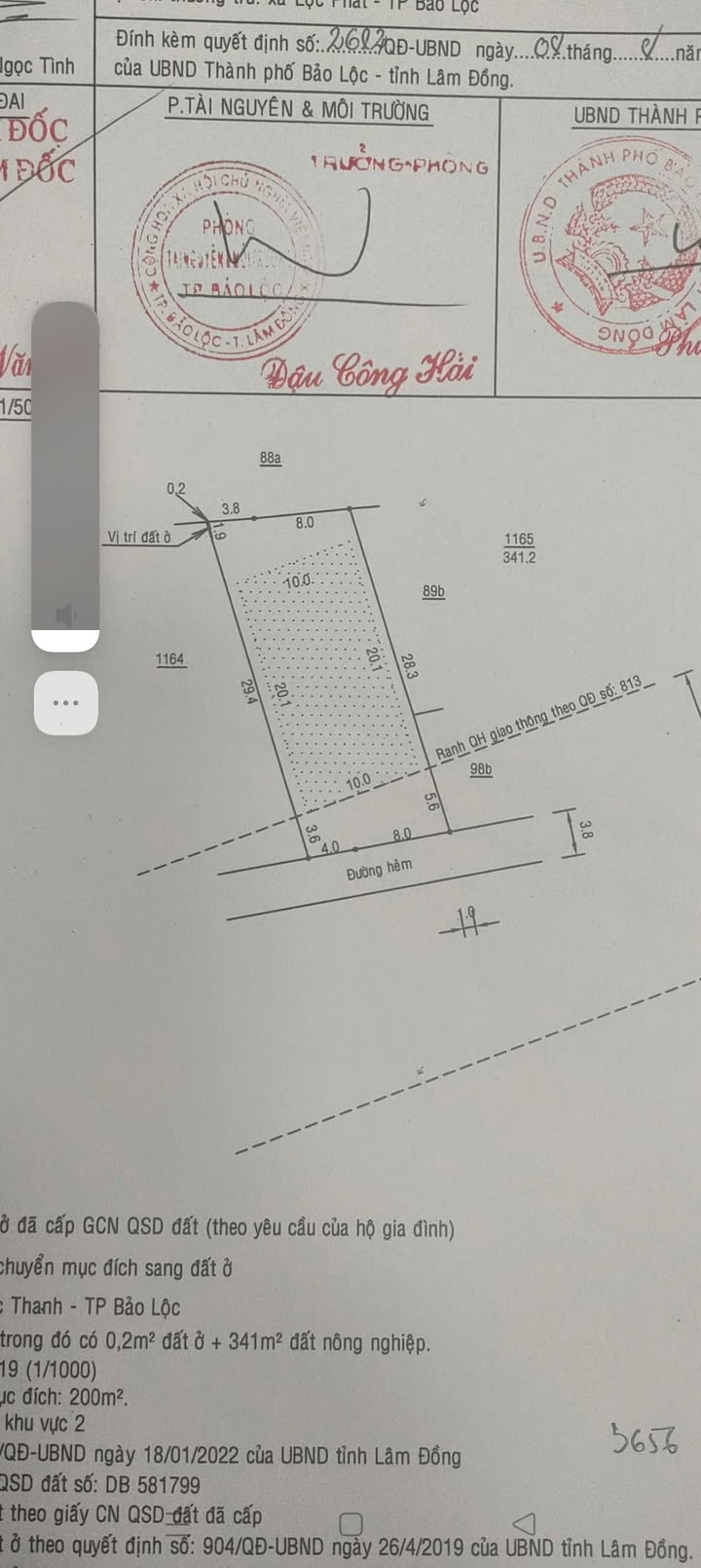Nhà cấp 4 Bảo Lộc 360m² giá 3.1 tỷ - Đầu tư lý tưởng với tiềm năng lớn!
