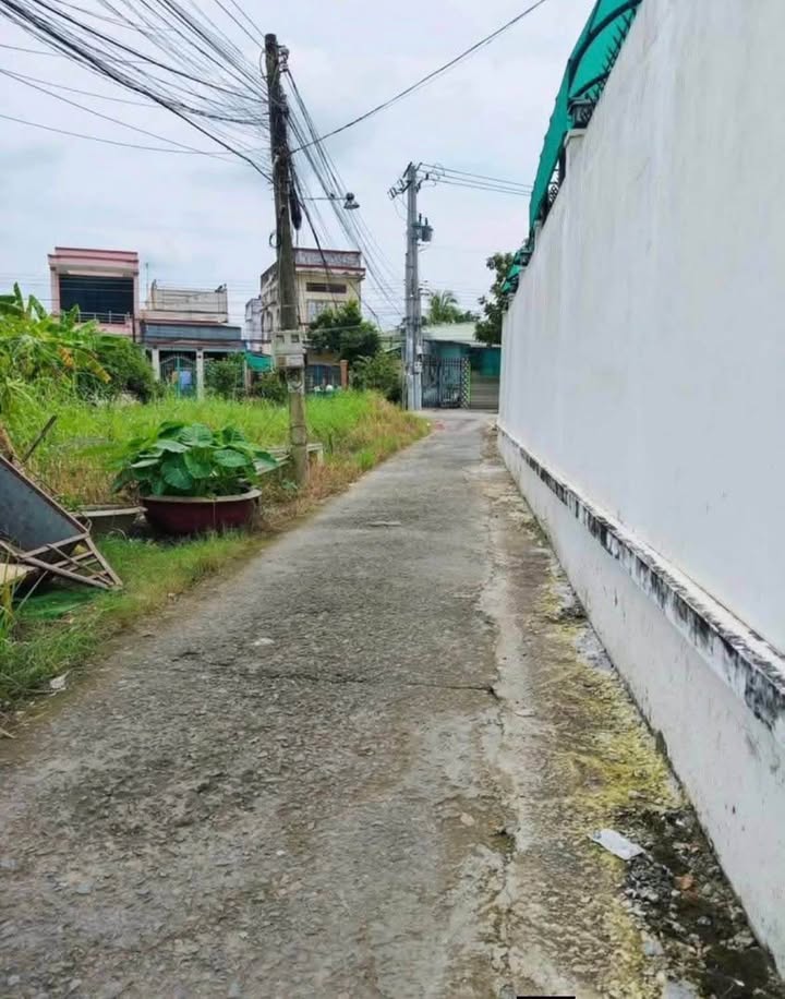 Lô đất thổ cư 120m² hẻm 12 Trần Văn Hý, Tân An - Giá 1.3 tỷ, chính chủ bán!