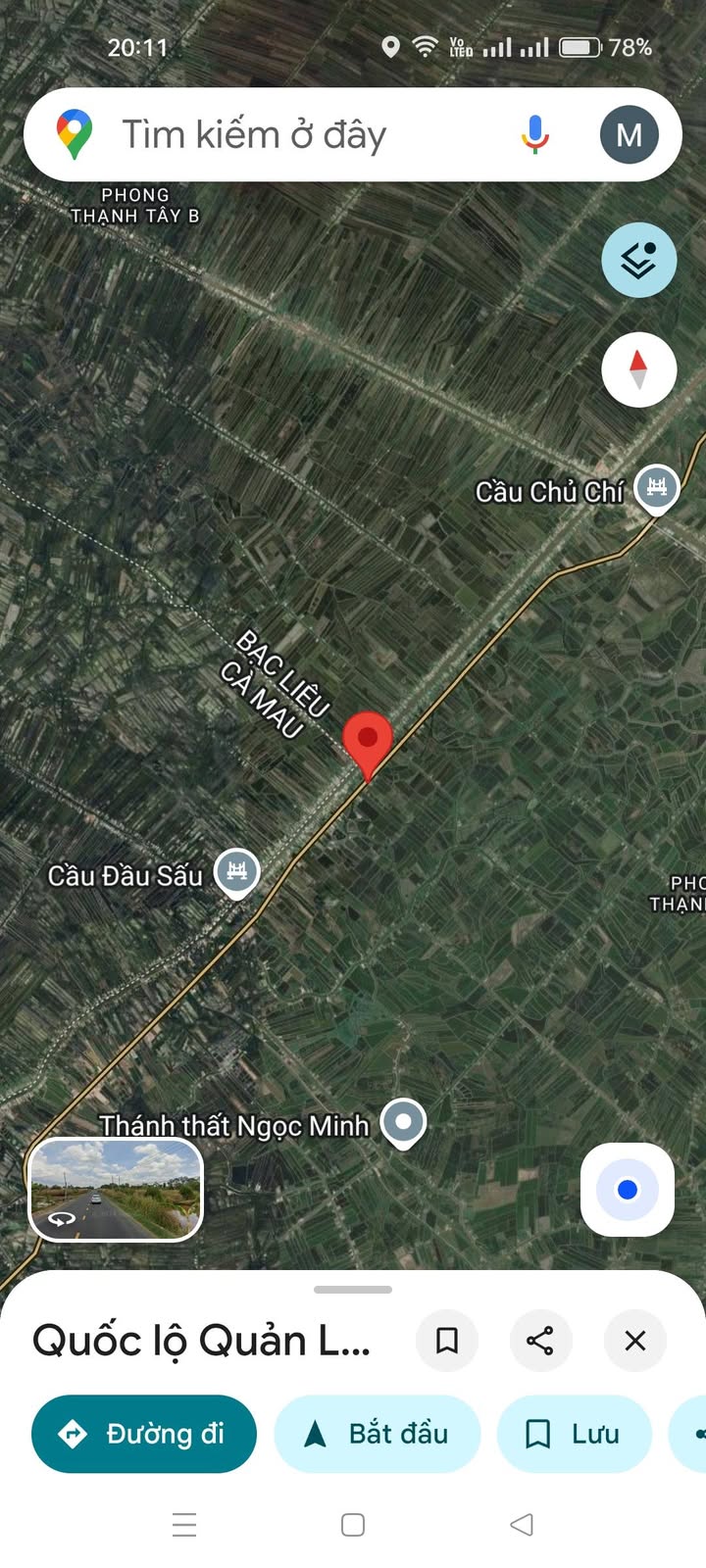 Đất mặt tiền Quản Lộ Phụng Hiệp 5740m² giá 2.009 tỷ - Tiềm năng đầu tư lớn!