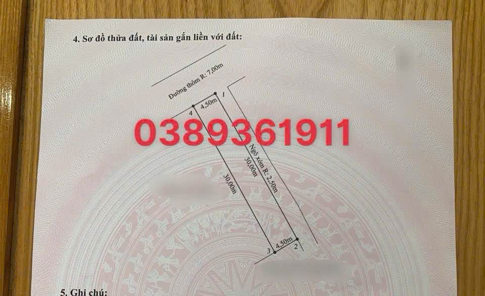 Đất nền lô góc Minh Khai, Mỹ Đức, An Lão 135m² - Giá chỉ 2.1 tỷ, cơ hội đầu tư lý tưởng!