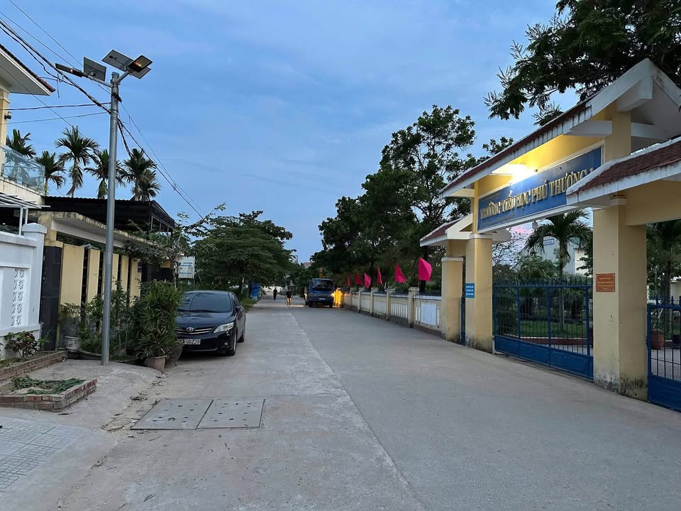 Đất nền KQH Tây Trì Nhơn 144m² giá 2.2 tỷ - Lô góc 2 mặt tiền view trường học!