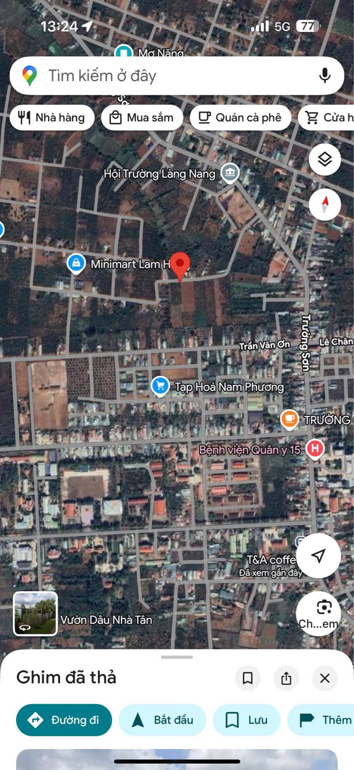 Bán lô đất Hẻm 104 Trần Văn Ơn, 200m² giá 585 triệu - Cơ hội sở hữu đất trung tâm!