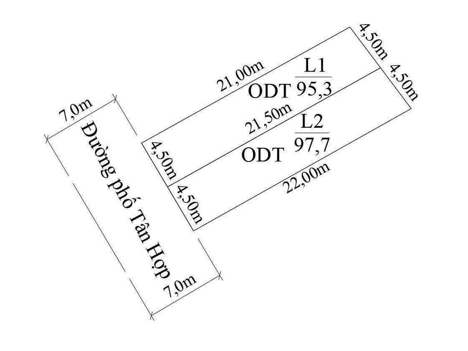 Lô đất ngõ 67 Tân Thành, Dương Kinh 97m² giá thỏa thuận - Cơ hội đầu tư hấp dẫn!