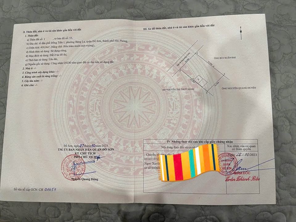 Đất nền 410m² đường 361, Đồng Tiến, Đồ Sơn, giá 1.262 tỷ - Tiềm năng đầu tư lớn!