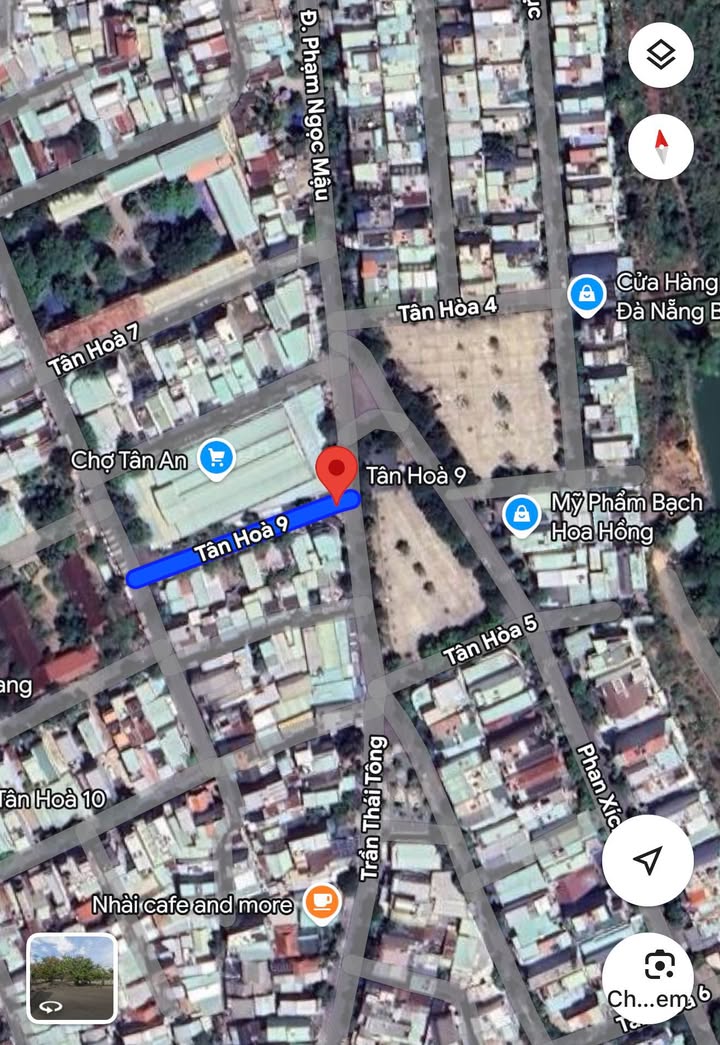 Lô đất mặt tiền Tân Hoà 9, Đà Nẵng 70m² giá 5.3 tỷ - Đối diện chợ Tân An!