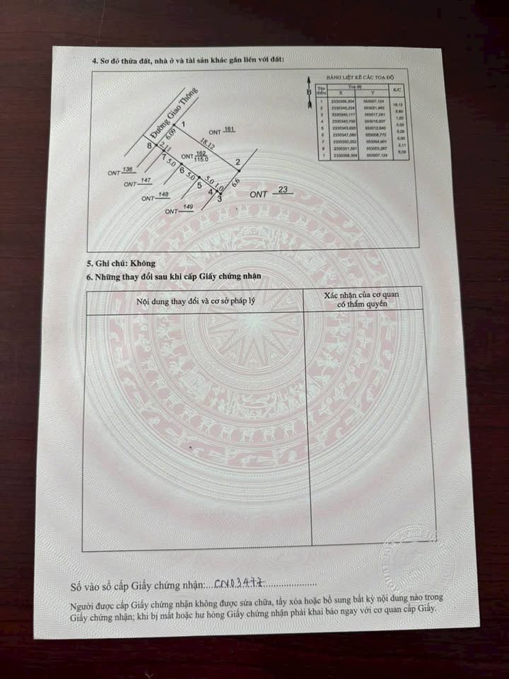 Đất thổ cư 115m² tại Tu Vũ, Thanh Thủy chỉ 4.5 triệu/m² - Cơ hội vàng đầu tư!