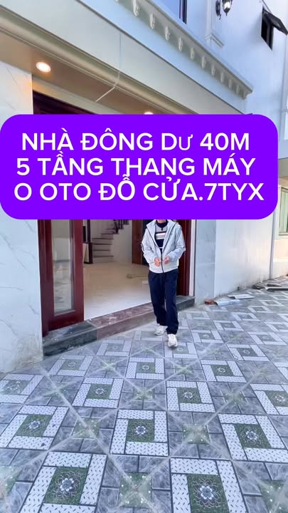 Nhà phố Đông Dư, Gia Lâm 40m² giá 7 tỷ - Ô tô đỗ cổng, thang máy