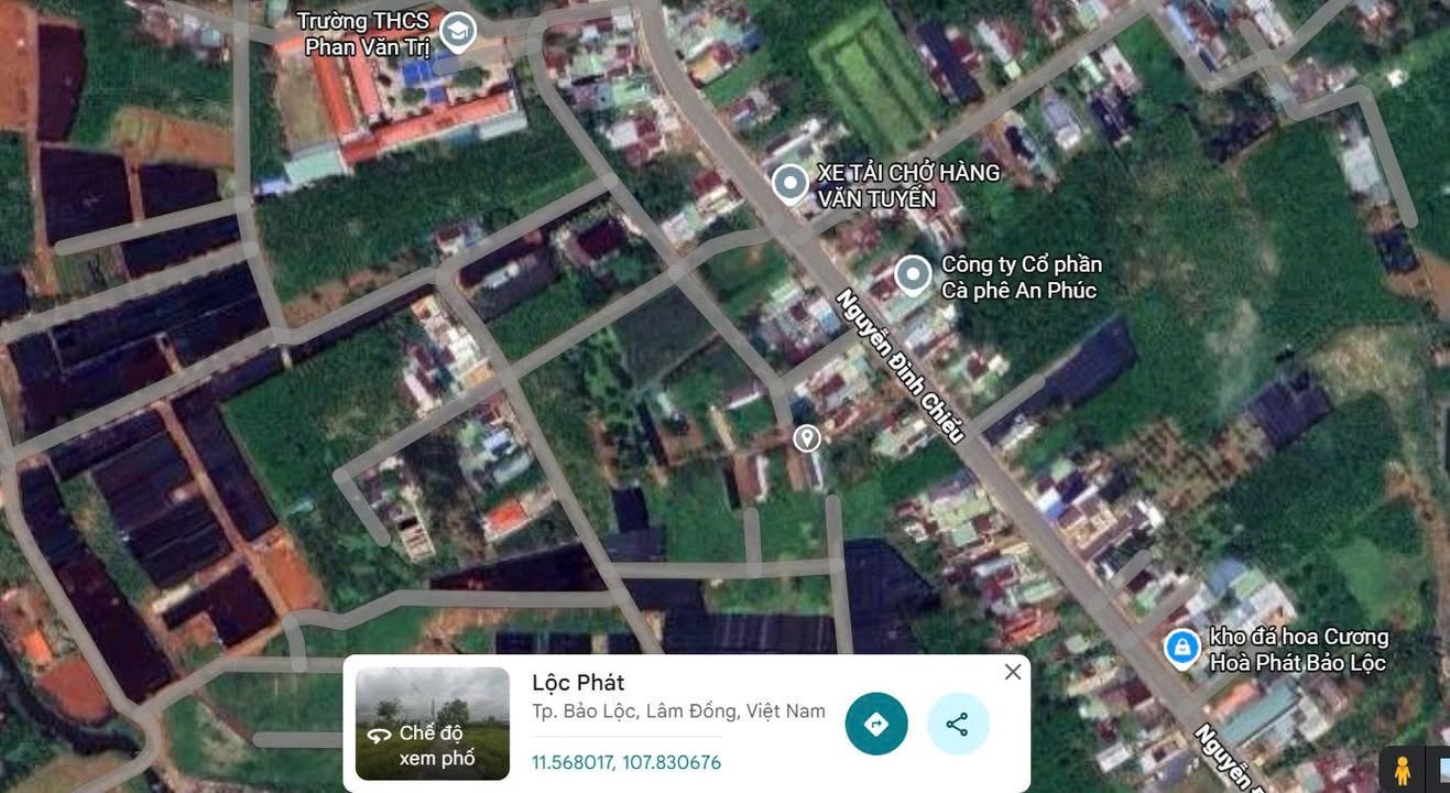 Đất nền hẻm 169 Lộc Phát Bảo Lộc 198m² giá 1.05 tỷ - Đầu tư sinh lời ngay!