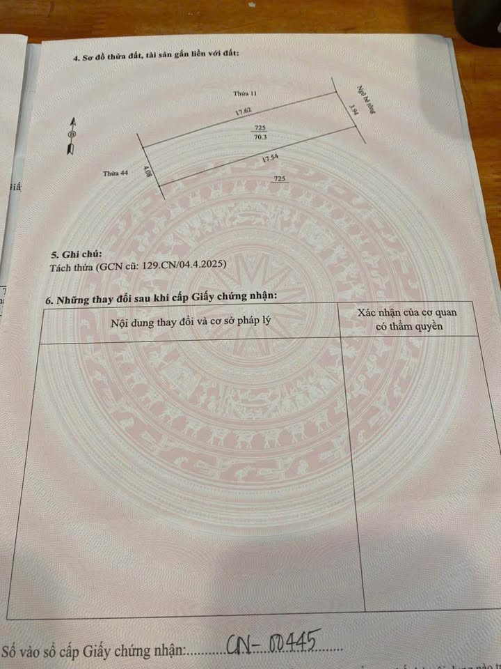 Bán đất ngõ 17 Tản Đà, phường Nhị Châu, 70m² giá 1.6 tỷ - Hướng Đông Bắc, sổ hồng chính chủ!