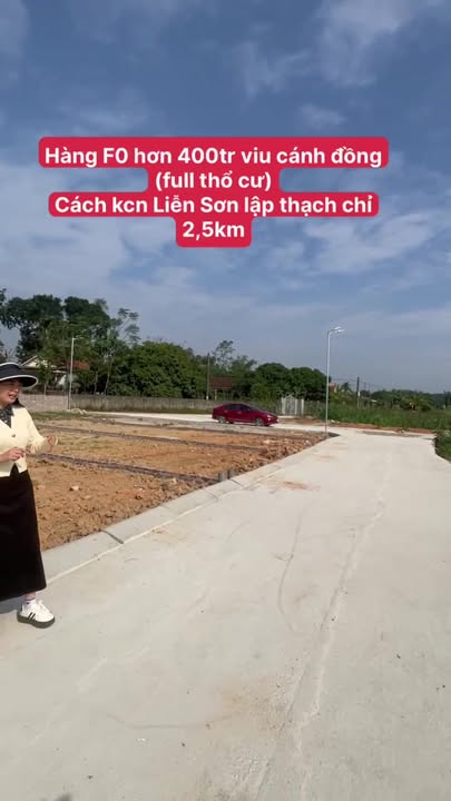 Đất nền Tử Du, Lập Thạch, Vĩnh Phúc 100m² - Giá chỉ 4xx triệu, đầu tư sinh lời!