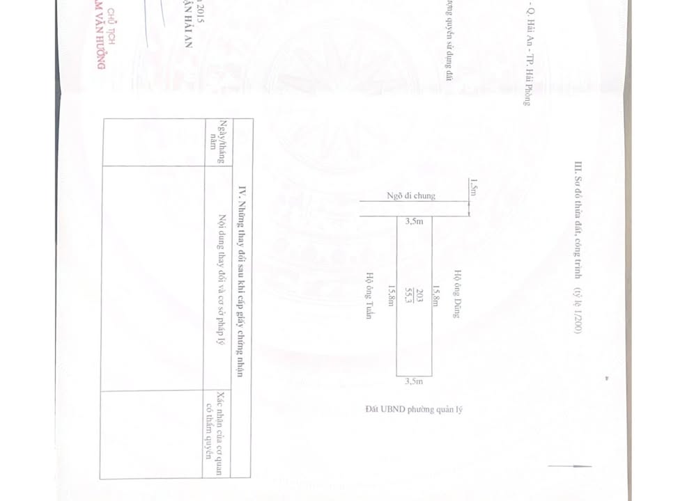 Nhà 2.5 tầng mặt ngõ Lực Hành, Hải An 55m² giá 2.35 tỷ - Sổ đỏ chính chủ!