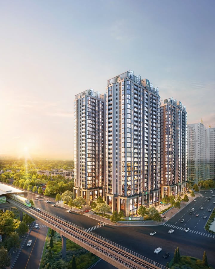 Căn hộ 3PN Jade Square Bắc Từ Liêm 127m² giá 13.05 tỷ - Không gian sống đẳng cấp!