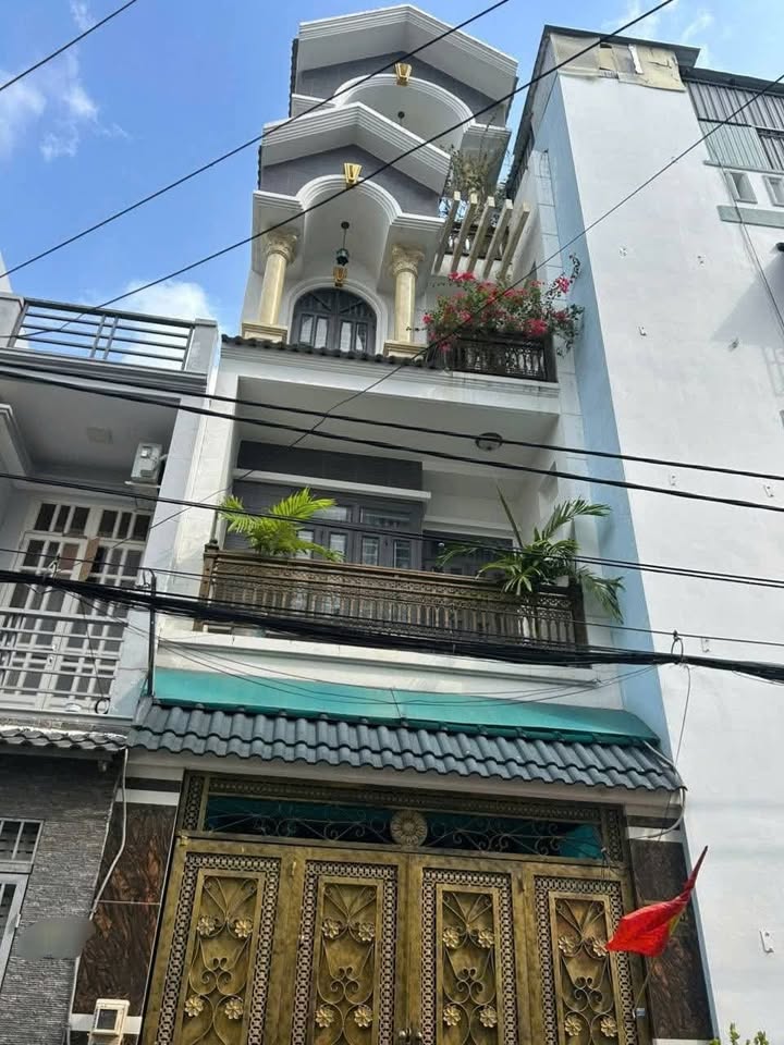 Nhà 4 tầng đường Số 6 Bình Hưng Hòa 56m² giá 5.7 tỷ - Thiết kế đẹp, tiện nghi!