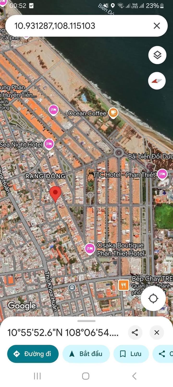 Đất thổ cư Ocean Dunes, Phú Thủy, Phan Thiết 95m² - Vị trí vàng gần biển!