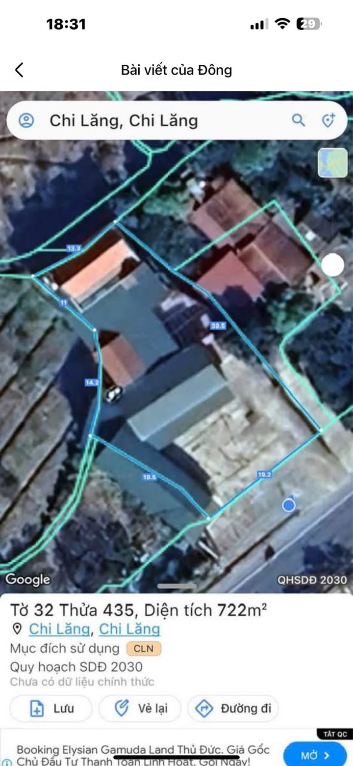 Bán đất đô thị tại Chi Lăng, Lạng Sơn 720m² giá 5 tỷ - Đầu tư sinh lời hấp dẫn!