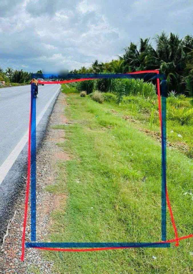 Đất mặt tiền Quốc lộ 60 Hòa Lộc 3500m² giá 2.5 tỷ - Đầu tư sinh lời ngay!