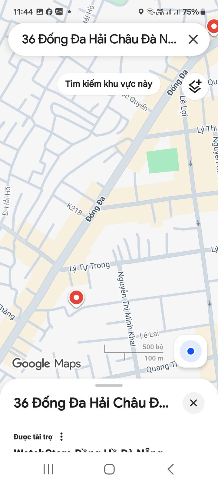 Nhà phố mặt tiền Đống Đa, Hải Châu, Đà Nẵng 94m² giá 20 tỷ - Kinh doanh sầm uất mọi loại hình!