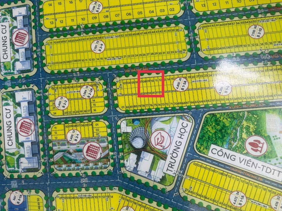 Đất nền Vũ Văn Cẩn, Đà Nẵng 112.5m² - Sổ đỏ chính chủ, gần bãi tắm Tân Trà!