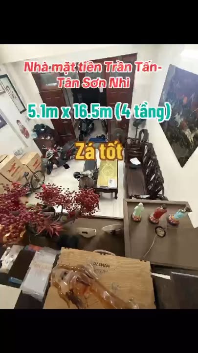 Nhà mặt tiền đường Trần Tấn, Tân Sơn Nhì, 84.15m² giá 12.7 tỷ - Cơ hội đầu tư tuyệt vời!