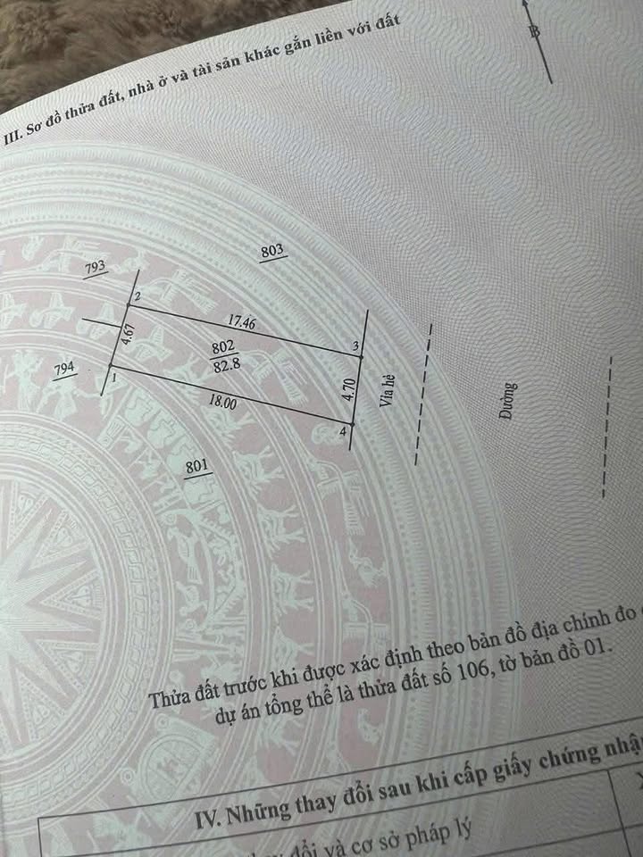 Đất dịch vụ Di Trạch, Hoài Đức 82.8m² giá 18 triệu - Vị trí đắc địa gần KĐT HINORE!