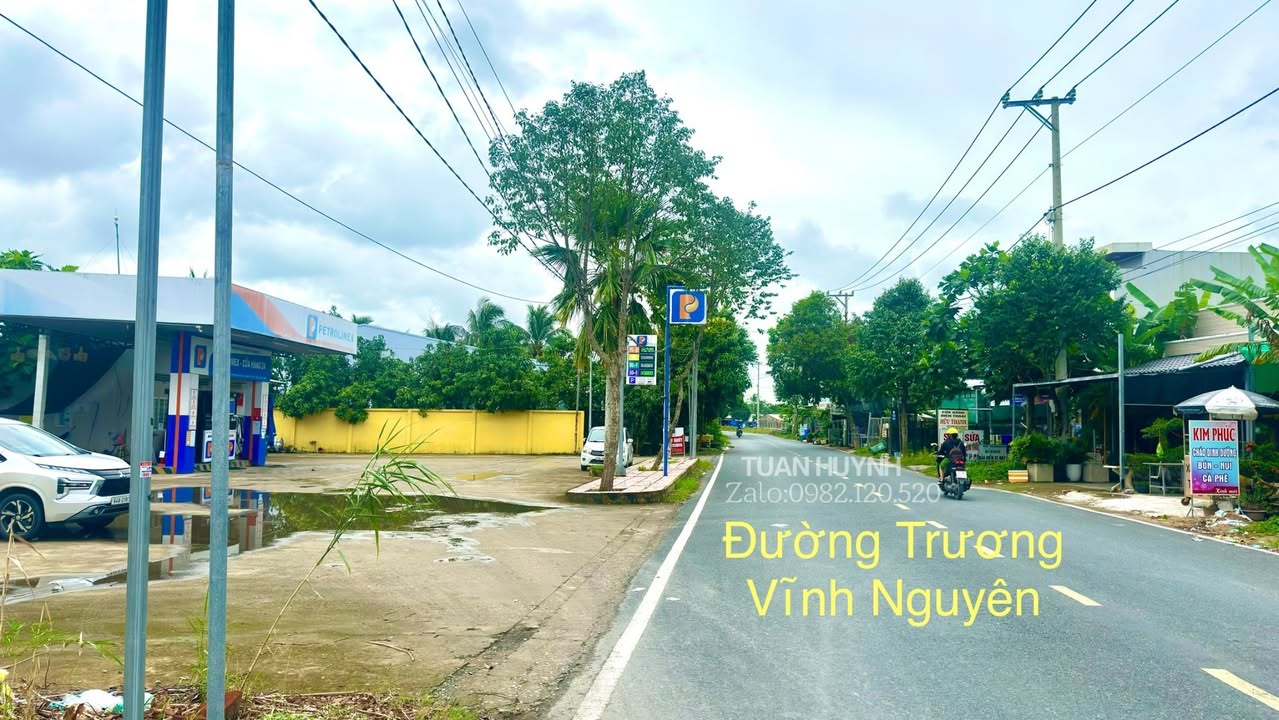 Đất nền nở hậu mặt tiền Trương Vĩnh Nguyên 70m² giá 1.35 tỷ - Kinh doanh sầm uất ngay chợ!