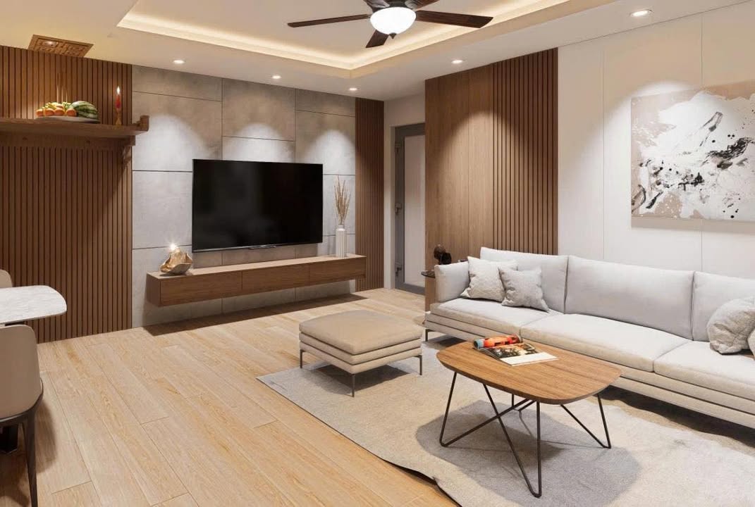 Căn hộ Tập thể Hoàng Quốc Việt Cầu Giấy 48m² - Sổ đỏ chính chủ, nội thất đầy đủ!