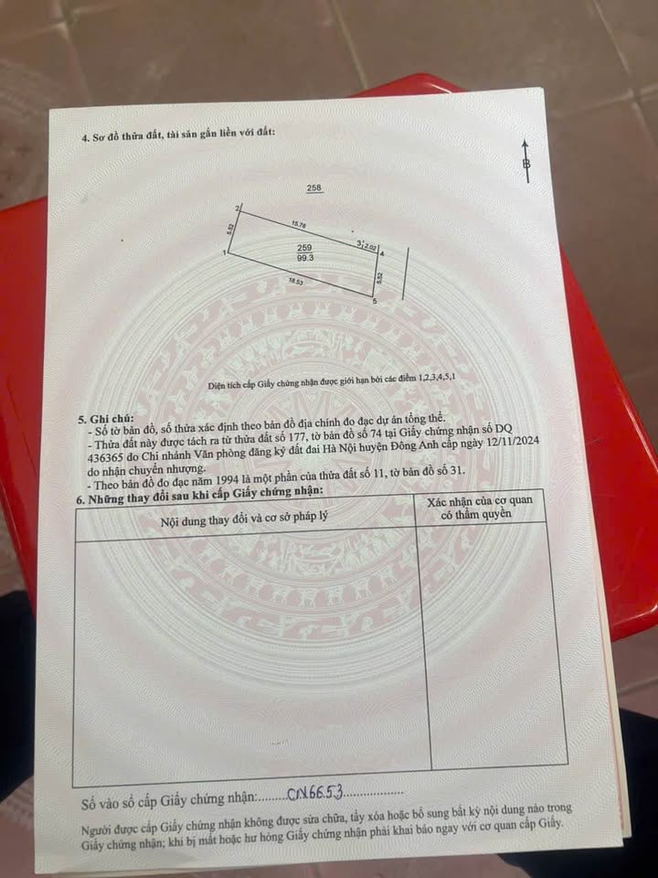 Bán đất thôn Đường Nhạn, xã Xuân Nộn, Đông Anh 99,3m² - Đường thông ô tô vào tận nơi!