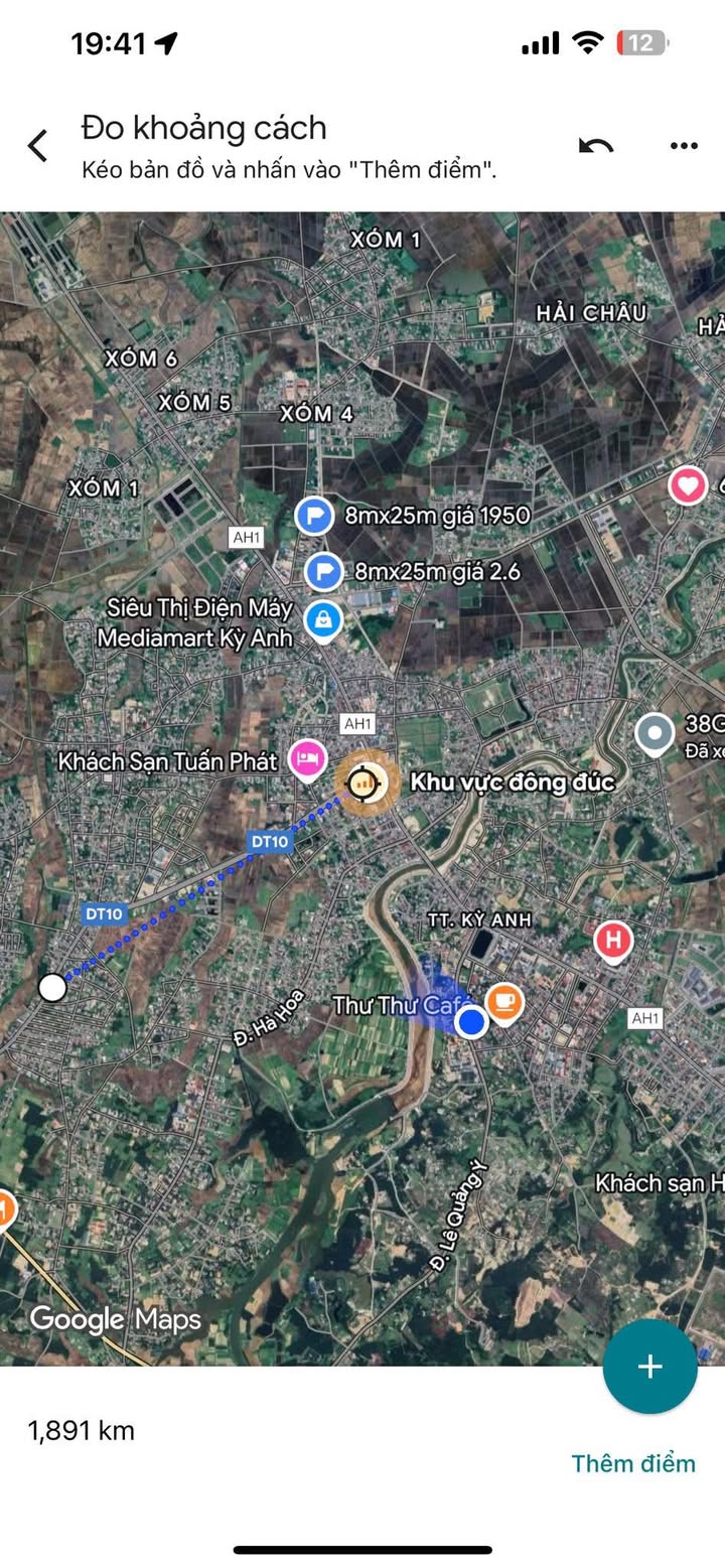 Đất đường Việt Lào, xã Kỳ Hoa, 214m² - Cơ hội đầu tư tuyệt vời!