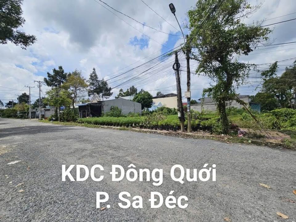 Đất nền trục chính KDC Đông Quới, Sa Đéc 125m² giá chỉ 1 tỷ - Cơ hội đầu tư vàng!