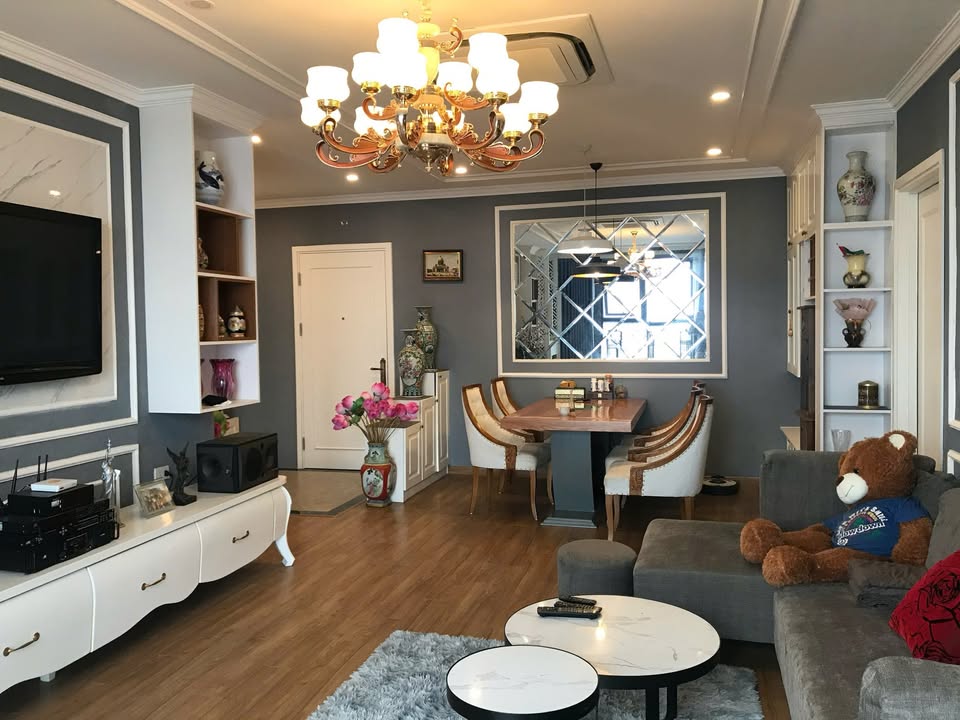 Căn hộ cho thuê tại CT8 Yên Hòa, Cầu Giấy - 2 phòng ngủ, đầy đủ đồ nội thất