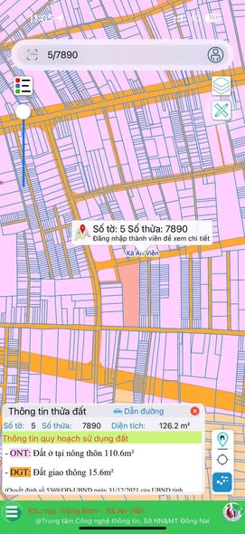 Đất thổ cư 132m² An Viễn, Trảng Bom chỉ 1.1 tỷ - Cơ hội đầu tư tuyệt vời!