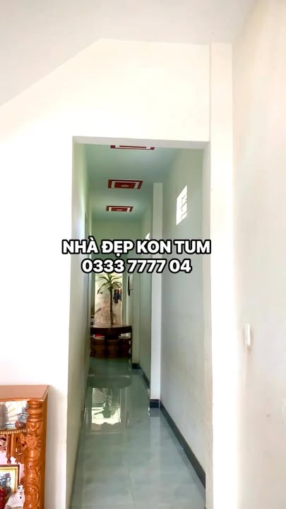 Nhà riêng Phường Lê Lợi, Kon Tum 125m² giá 1.3 tỷ - Phong thủy tốt, thiết kế thông thoáng!