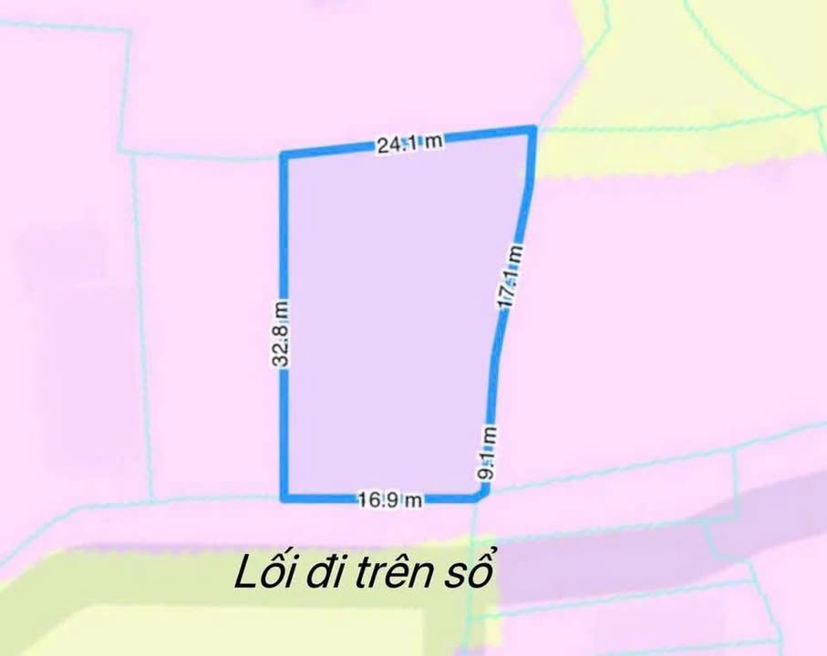 Đất vườn 720m² tại xã Mỹ Lộc, Cần Giuộc - Sổ đỏ chính chủ, giá 1.35 tỷ