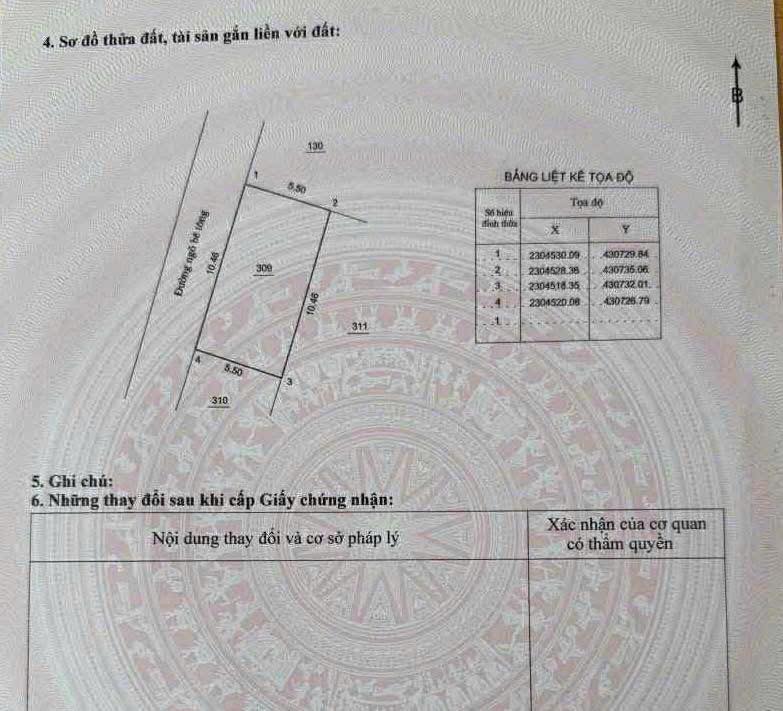 Đất Hữu Nghị, Hòa Bình 57m² giá 1.33 tỷ - Chính chủ bán gấp!