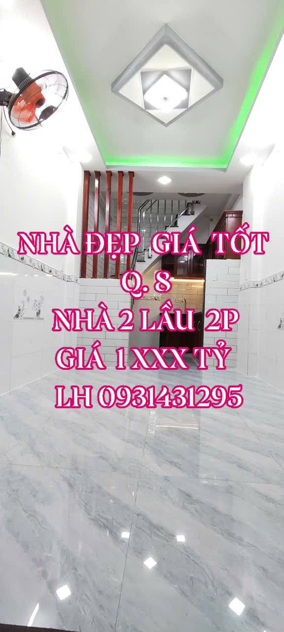 Nhà phố Mễ Cốc, Quận 8 - 18m² giá 1.59 tỷ - Thiết kế hiện đại, sẵn sàng vào ở!