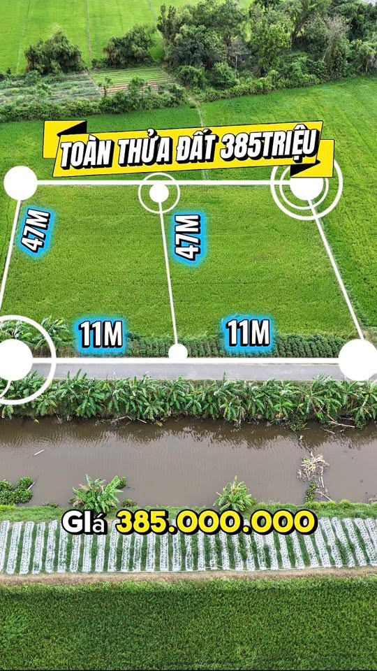 Đất nền Ngũ Lạc, Duyên Hải 517m² giá 770 triệu - Sổ hồng chính chủ