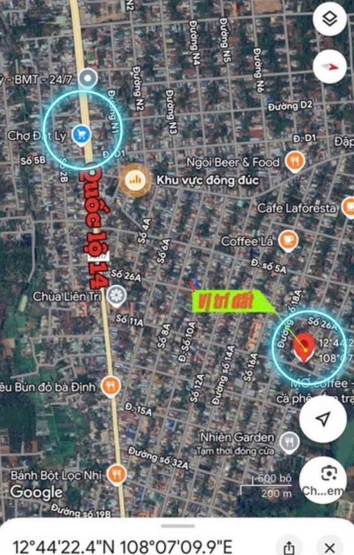 Lô đất mặt tiền đường 11A, phường Tân An, 145m² giá 1.55 tỷ - Đường rộng thoáng, dân cư đông đúc!