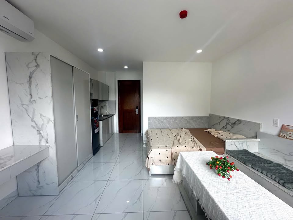 Căn hộ studio hẻm 243 Chu Văn An, quận Bình Thạnh - Full nội thất, hỗ trợ cọc!