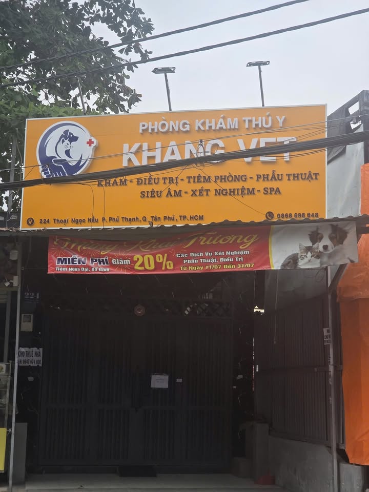 Cho thuê mặt bằng mặt tiền đường Thoại Ngọc Hầu, Phú Thạnh, 120m² - Phù hợp cho văn phòng và kinh doanh!