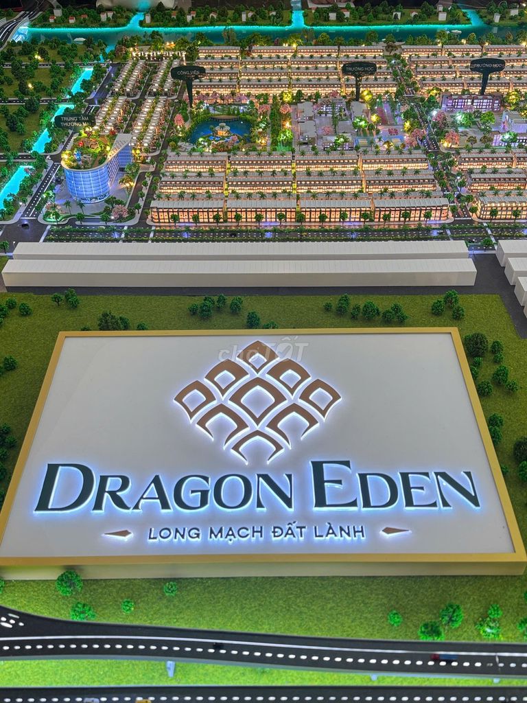 Đất nền Dragon Eden Bến Lức 90m² giá 2.34 tỷ - Booking ngay chỉ 30 triệu!