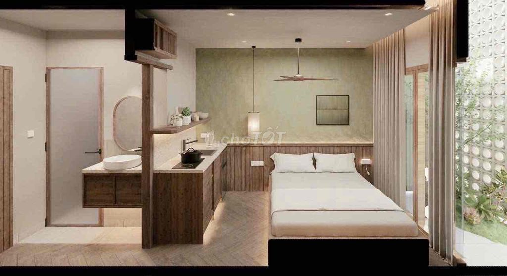 Căn hộ 1 phòng ngủ Quận 1 50m² giá 10 triệu - Full nội thất cao cấp