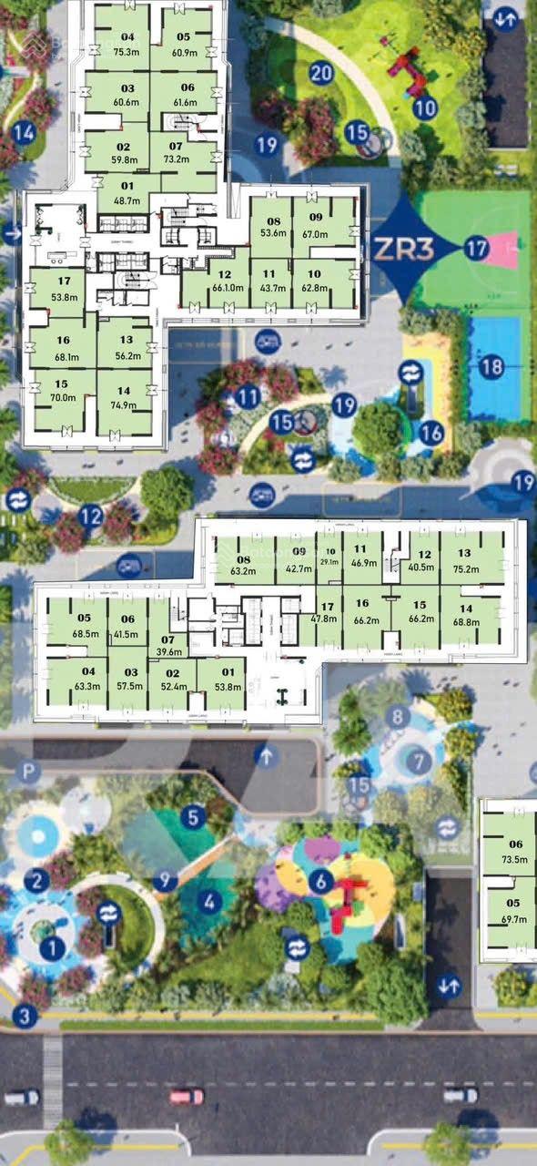 Shophouse cho thuê tại toà Zuric3, Gia Lâm 70m² - Vị trí đắc địa cho kinh doanh