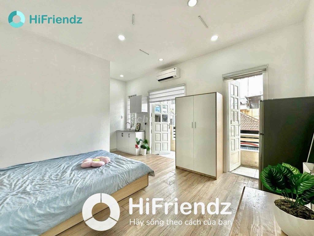 Studio 34m² 5.9 triệu - Thoáng mát, gần bờ kè Trường Sa, Quận 3