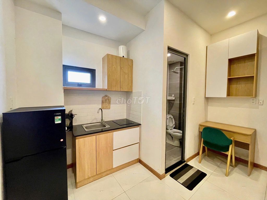 Căn hộ mini Nguyễn Cửu Vân 30m² giá 5 triệu - Full nội thất, gần Quận 1!