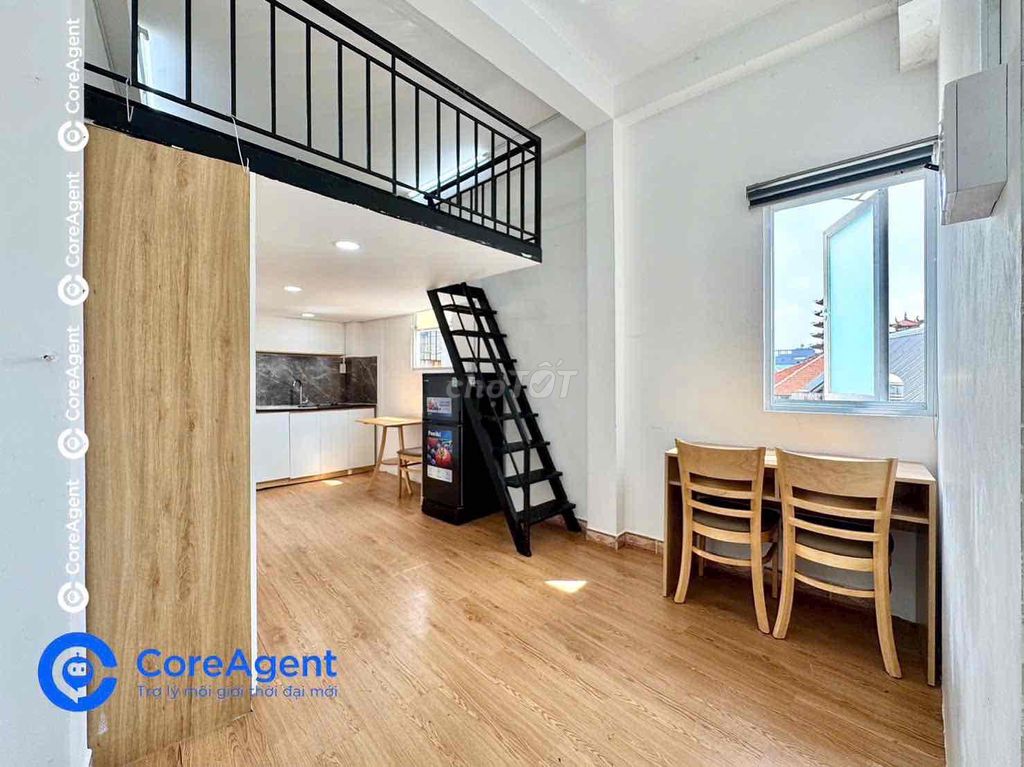 Phòng trọ có gác full nội thất 28m² giá 4.7 triệu - Gần Đầm Sen, tiện ích đầy đủ!
